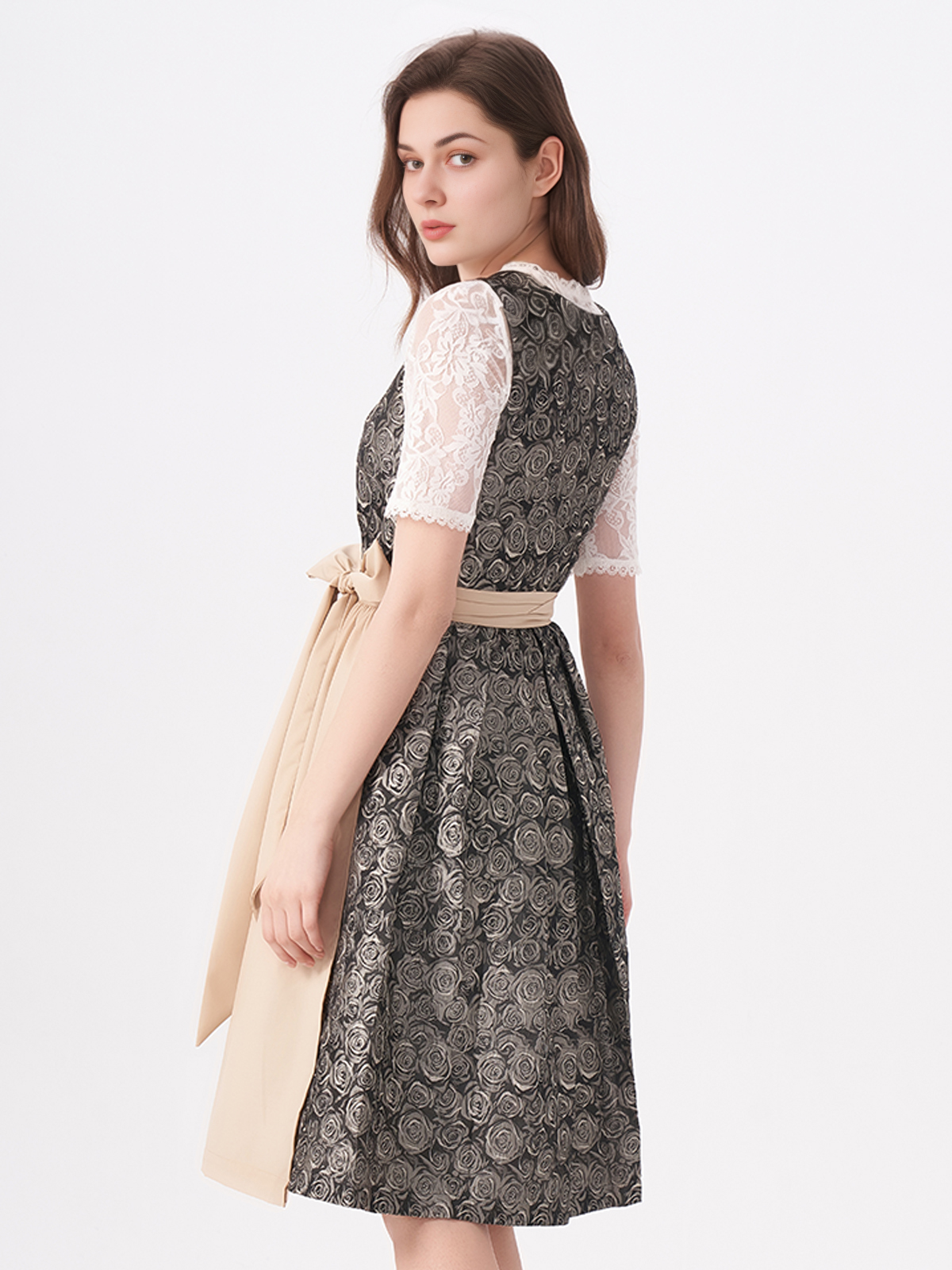Modernes Dirndl in Gelb als Inspirationsquelle