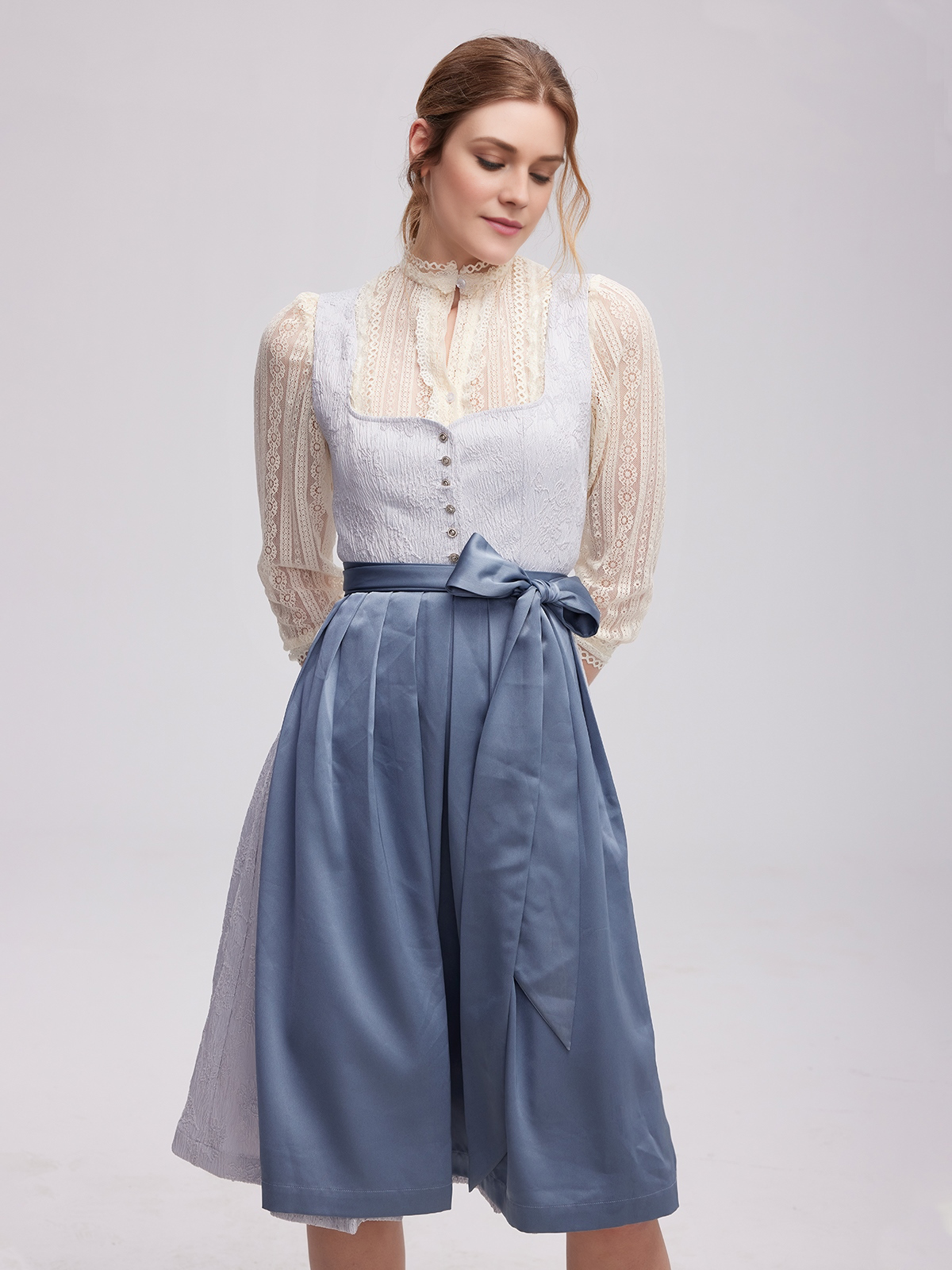 Dirndl Petite in Blau