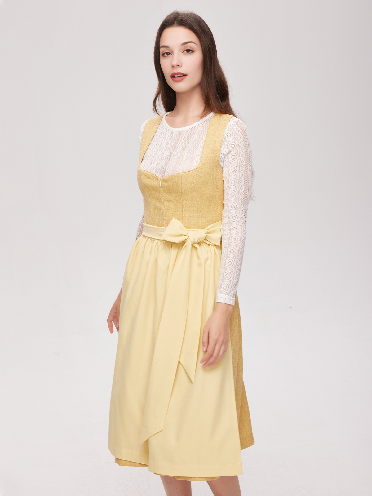 Dirndl in Gelb